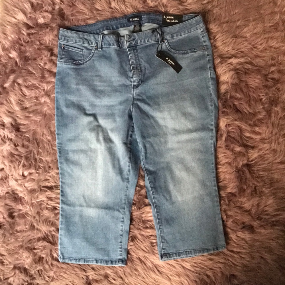 d. jeans capri denim
